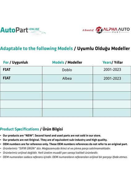 Fiat Doblo,albea Için Vites Alt Çanağı-Küçük