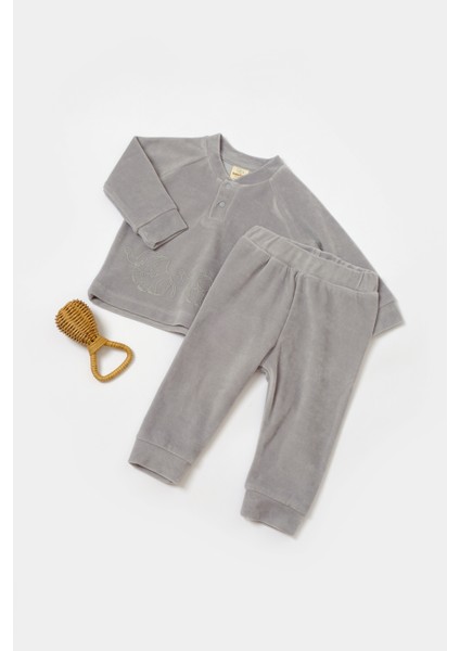Babycosy Organik Kadife Alt&üst Takım