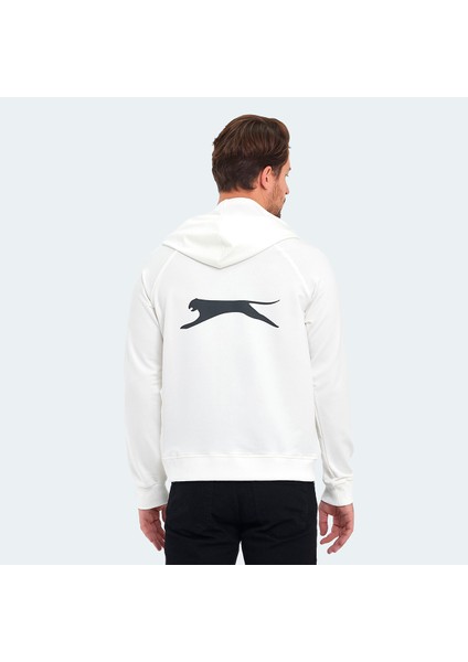 KICKER Erkek Sweatshirt Kırık Beyaz fiyatları