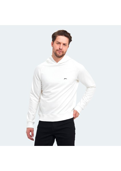 KICKER Erkek Sweatshirt Kırık Beyaz fırsatları