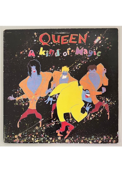 Queen A Kind Of Magic Lp Plak (Orjinal 1986 Dönem Avrupa Baskı)