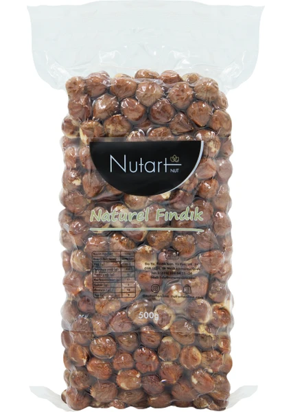 Naturel (Çiğ) Fındık Vakum 500 gr