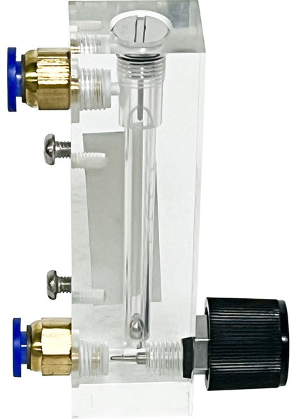 Debimetre - Ayar Vanalı -Debi ölçer - Şamandıralı - Lzm Gaz 0,6 - 6 L/dk modelleri