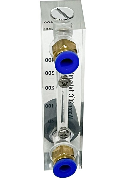 Debimetre - Ayar Vanalı -Debi ölçer - Şamandıralı - Lzm Sıvı 40 – 400 Ml/dk