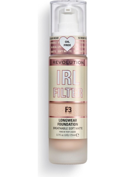 Fondöten Irl Filter Longwear Foundation F3