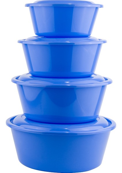 4lü Kapaklı Leğen Takım