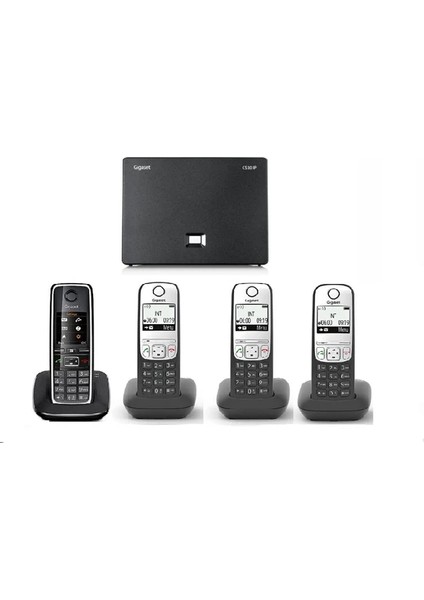 Analog & Ip 4 Dahili Dect Telsiz Kablosuz Telefon Santrali C530-A690