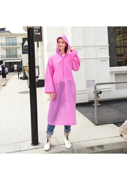 Raıncoat Eva Unisex Pembe Yağmurluk fiyatları