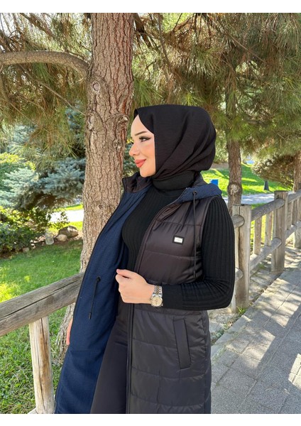 Çift Taraflı Yelek Kışlık Kapitone Şişme 50008 fırsatları