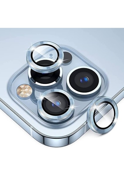 BufaloGlass iPhone 15/ Plus Blue Premium Mavi Lens Koruyucu/ Mineral Camera Protector