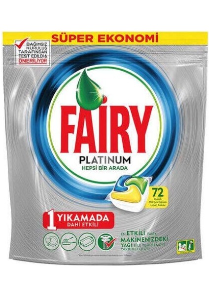 2'li Fairy Tablet Platinum 72-Li