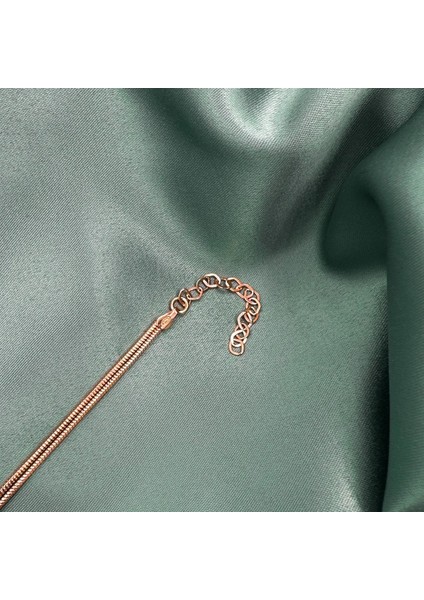 Düğüm Model Rose Gold Kaplama Unisex Gümüş Çift Bileklik fırsatları