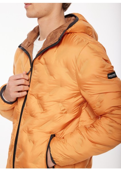 Safran Erkek Kapüşonlu Kapitone Mont D3WM-MNT2 modelleri