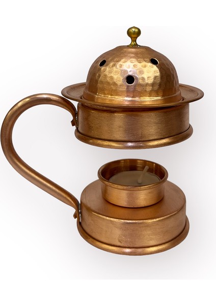 Skoçlu Aromaterapi Bakır Buhurdanlık modelleri