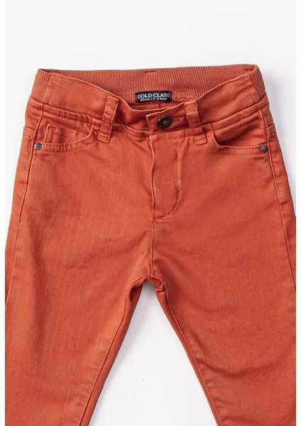 Lastikli Bel Çift Cepli Fermuarlı Erkek Çocuk Pantolon fiyatları