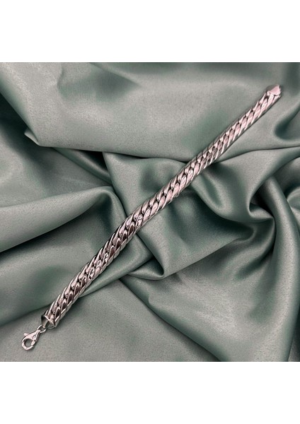 Sık Gurmet Rhodium Kaplama Kadın Gümüş Bileklik
