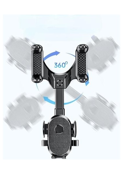 Çok Fonksiyonlu 360 ° Araba Dikiz Aynası Cep Telefonu Tutucu (Yurt Dışından) fiyatları
