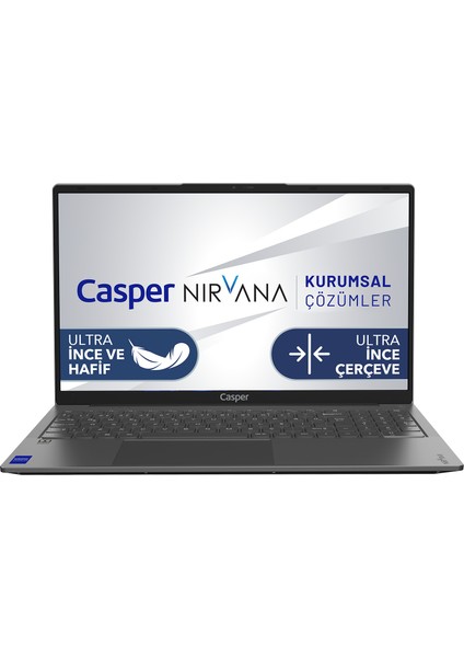 Casper Nirvana X700.5500-8V00T-G-F Ryzen 5-5500U 8 GB RAM 500GB NVME SSD Windows 11