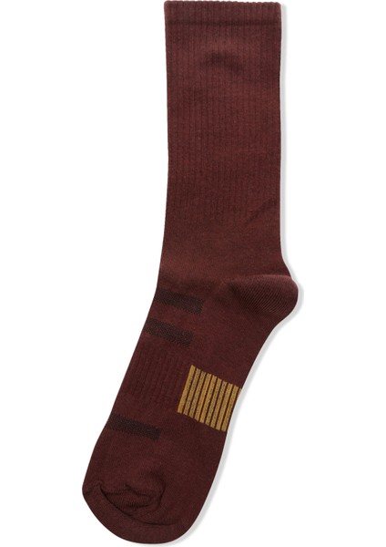 Bordo Erkek Çorap