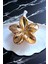 Gold Renk Lotus Çiçek Parlak Akrilik Kadın Mandal Toka 2