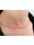 Sertifikalı Güneş Taşı Kolye 2*2 mm Faset Kesim 2