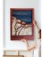 Ahşap Tablo 3 Boyutlu Duvar Dekoru Wall Art - Bordo Mavi Taraftar 2