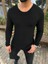 Kazak Örme Tüylenmez Naturel Pamuk Kazak Slim Fit Triko Dar Kesim Body Kazak 3