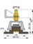 Vetus Esnek Motor Takozu Tip LMX140 2