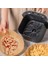 Hobi Bahçem Buffer® 50 Adet Air Fryer Pişirme Kağıdı Tek Kullanımlık Yağ Geçirmez Yuvarlak Tabak Model Pvc 3