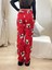 Kadın Kadife Pijama Altı Eşofman Pamuklu 5