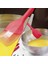 Premium Silikon Spatula Seti 2 Küçük, 2 Büyük 600°F'YE Yüksek Isıya Dalı, Hijyenik Tek Parça Tasarım, Yapışmaz Kauçuk Pişirme Gereç Seti (Yurt Dışından) 3