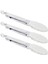 Mutfak Yemek Maşası - 7" Mini Silikon Servis Maşası - 3'lü Set (Yurt Dışından) 1