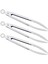 Mutfak Yemek Maşası - 7" Mini Silikon Servis Maşası - 3'lü Set (Yurt Dışından) 2