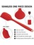 Isıya Dalı Silikon Spatula, Yapışmaz Ergonomik Pişirme Pişirme Karıştırma Kauçuk Spatula Mutfak Gereçleri (Yurt Dışından) 3