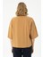 Kadın Camel Kısa Kollu Gömlek 50263178-VR015 5