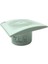 Blue Plast Kar Beyazı 98X159X159MM 100MM Tuvalet-Banyo Aspiratörü Zikzaklı Tasarım 2
