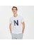 Nautıca Erkek Beyaz Standart Fıt T-Shırt VE37302T.1BW 1