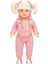 Tina Sporty Bebek 45 Cm. - Açık Pembe Eşofmanlı 1
