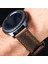 Samsung Galaxy Watch 4 5 6 / Watch 6 Classic 40MM 43MM 44MM 47MM Watch 5 Watch 5 Pro 40MM 44MM 45MM Watch 4 40MM 42MM 44MM 46MM Oval Uçlu Kahverengi Deri Kordon 20MM Deri Kayış 1