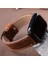 Apple Watch 42MM 44MM 45MM 49MM 3 / 4 / 5 / 6 / Se / 7 / 8 / 9 Ultra Ultra 2 Deri Kordon Deri Kayış Taba 7