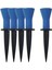 5 Adet Golf Topu Tee Tutucu Aralığı Mat Oyuncu Golfçü Hediye Kauçuk Golf Topu Mavi Yükseklik 5.8 cm (Yurt Dışından) 4