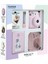 Instax Mini 12 Pembe Fotoğraf Makinesi 10'lu Film Simli Pleksi Kılıf Pvc Albüm ve Kıskaçlı Resim Standı Bundle Box 3