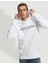 Jprblajason Branding Sweat Hood Erkek Beyaz Sweatshirt 12249401-White 5