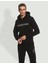 Jprblajason Branding Sweat Hood Erkek Siyah Sweatshirt 12249401-Black 1