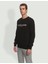 Jprblajason Branding Sweat Crew Neck Erkek Siyah Sweatshirt 12245593-Black 1