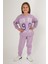 U.S. Polo Assn. Kız Çocuk Lila Pijama Takım 50285864-VR034 3