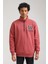 Half-Zip Kestane Slim Fit Half-Zip Sweatshırt 23FWM64065 1
