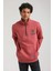 Half-Zip Kestane Slim Fit Half-Zip Sweatshırt 23FWM64064 2