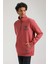 Half-Zip Kestane Slim Fit Half-Zip Sweatshırt 23FWM64064 5