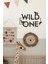 Ahşap Dekoratif Duvar Yazısı - Çocuk/bebek Odası - Wild One 1
